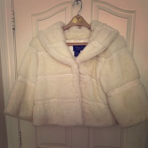Terry Lewis Classic Luxury Cropped Faux Fur Coat
